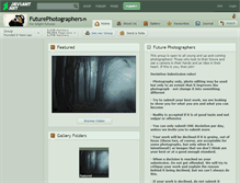 Tablet Screenshot of futurephotographers.deviantart.com