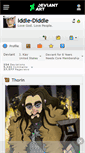 Mobile Screenshot of iddle-diddle.deviantart.com