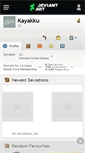Mobile Screenshot of kayakku.deviantart.com