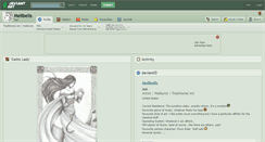 Desktop Screenshot of melibells.deviantart.com