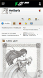 Mobile Screenshot of melibells.deviantart.com
