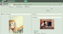 Desktop Screenshot of okhulood.deviantart.com