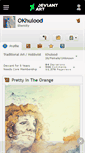 Mobile Screenshot of okhulood.deviantart.com