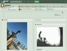 Tablet Screenshot of juana22.deviantart.com