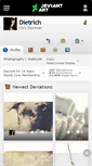Mobile Screenshot of dietrich.deviantart.com