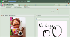 Desktop Screenshot of no-dogs-allowed.deviantart.com