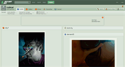 Desktop Screenshot of cubical.deviantart.com