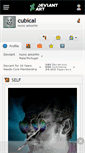 Mobile Screenshot of cubical.deviantart.com