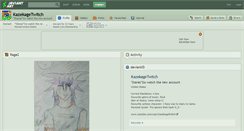 Desktop Screenshot of kazekagetwitch.deviantart.com