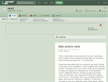 Tablet Screenshot of ntvr2.deviantart.com