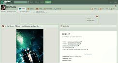 Desktop Screenshot of kiri-theme.deviantart.com