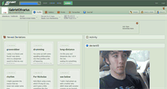 Desktop Screenshot of gabrielolivarius.deviantart.com