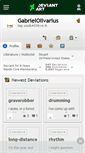 Mobile Screenshot of gabrielolivarius.deviantart.com