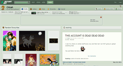 Desktop Screenshot of chizah.deviantart.com