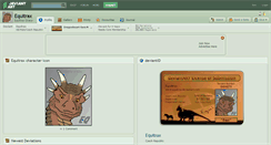 Desktop Screenshot of equitrax.deviantart.com