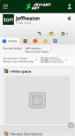 Mobile Screenshot of jeffheaton.deviantart.com