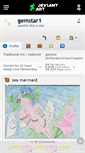 Mobile Screenshot of gemstar1.deviantart.com