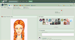 Desktop Screenshot of elyan.deviantart.com