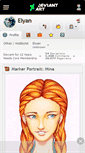 Mobile Screenshot of elyan.deviantart.com