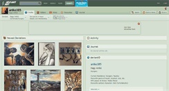 Desktop Screenshot of aniko385.deviantart.com