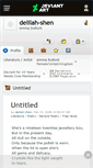 Mobile Screenshot of delilah-shen.deviantart.com