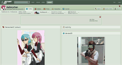 Desktop Screenshot of mallorychan.deviantart.com