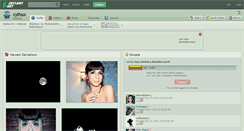 Desktop Screenshot of cythux.deviantart.com