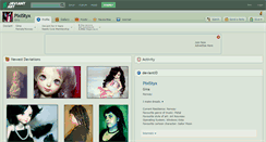 Desktop Screenshot of pixistyx.deviantart.com