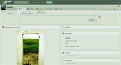 Desktop Screenshot of maksin.deviantart.com