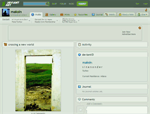 Tablet Screenshot of maksin.deviantart.com