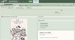 Desktop Screenshot of doodlewarfare.deviantart.com