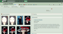 Desktop Screenshot of i-want-you-bleeders.deviantart.com