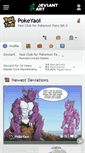 Mobile Screenshot of pokeyaoi.deviantart.com