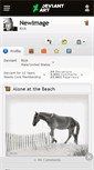 Mobile Screenshot of newimage.deviantart.com