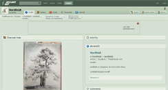 Desktop Screenshot of nordfeldt.deviantart.com
