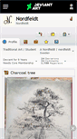 Mobile Screenshot of nordfeldt.deviantart.com