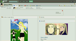Desktop Screenshot of envy-x-winry.deviantart.com