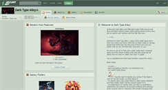 Desktop Screenshot of dark-type-alley.deviantart.com