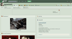 Desktop Screenshot of icyemochick69.deviantart.com