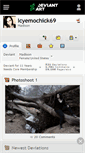 Mobile Screenshot of icyemochick69.deviantart.com