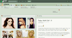 Desktop Screenshot of erikamab.deviantart.com