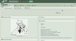 Desktop Screenshot of kyero.deviantart.com