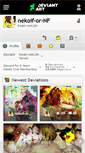 Mobile Screenshot of nekoif-or-nf.deviantart.com