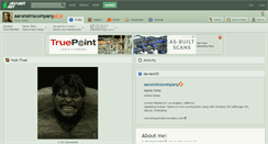 Desktop Screenshot of aaronsimscompany.deviantart.com
