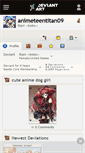 Mobile Screenshot of animeteentitan09.deviantart.com