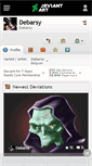 Mobile Screenshot of debarsy.deviantart.com