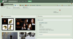Desktop Screenshot of kyndelfire-stock.deviantart.com
