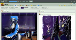 Desktop Screenshot of corrvo.deviantart.com