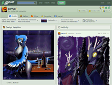 Tablet Screenshot of corrvo.deviantart.com