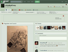 Tablet Screenshot of littlebitofcrazy.deviantart.com